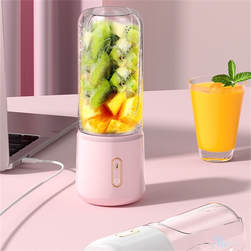 ♕ 500ml Wireless Electric Small Juicer Portable Mini Juicer Multi-function Charging Fruit Juice Cup Gifts