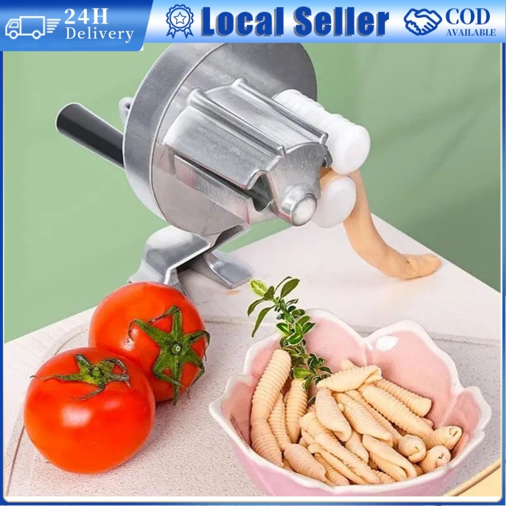 Hand Cranking Noodles Pressing Machine Manual Macaroni Maker Aluminum Alloy Washable Manual Pasta Maker Kitchen Tool