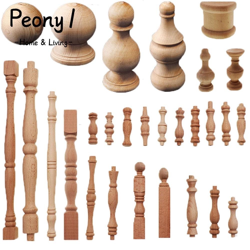 PENY Multi Styles Vintage Wood Carved European Style Cabinet Seat Feets Furniture Foot Legs Accessories Decoration Crafts High Quality Solid Home Decor