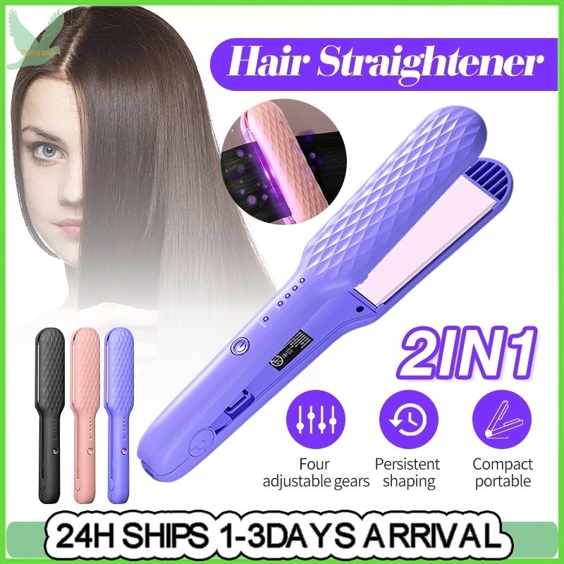 Hair Straightener Portable Hair Iron Straightener And Curler For Hair