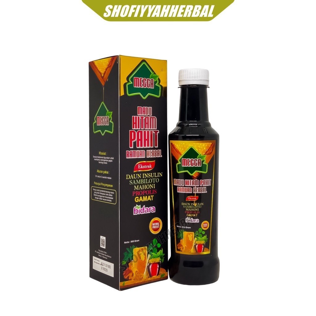 Purpose Versatile Madu Hitam Pahit Propolis Bidara Ruqyah plus Sambiloto Gamat Gold AINNA Indonesia Durable - Image 5
