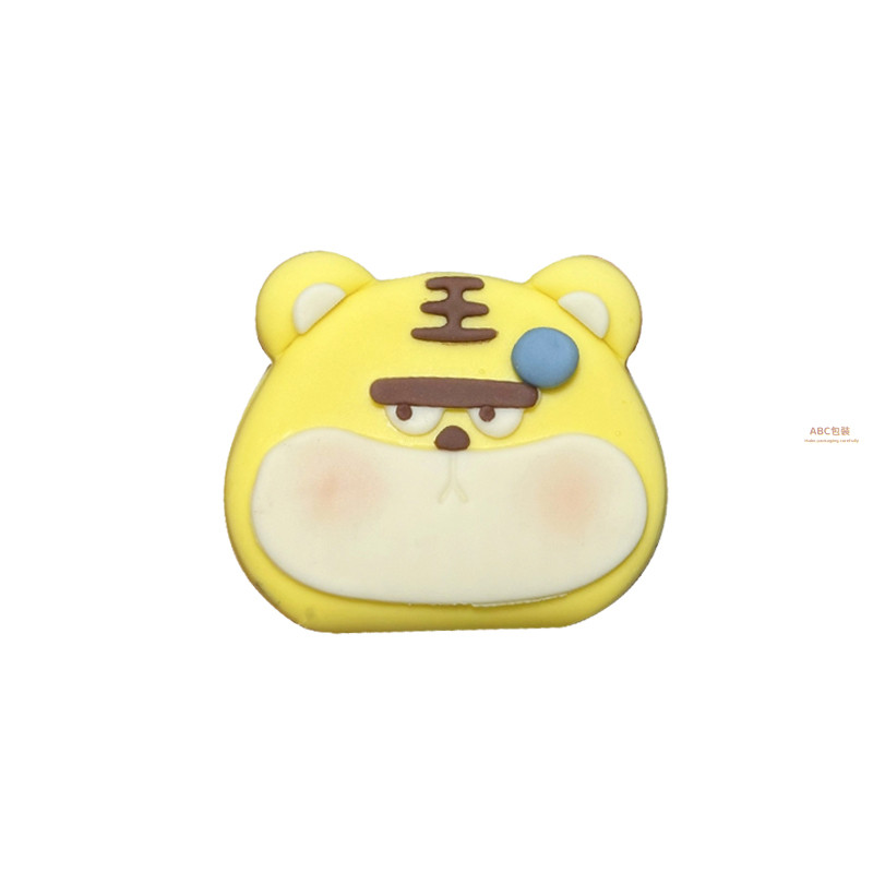 〖 Tiger Lotus Leaf Clip 〗 Mold Is Mold Cartoon Tiger Lotus Leaf Clip Steamed Bread Mold 3d Biscuit Mold 3d Baking Mold Baby Food Supplement DIY Creative Style Pasta Handmade