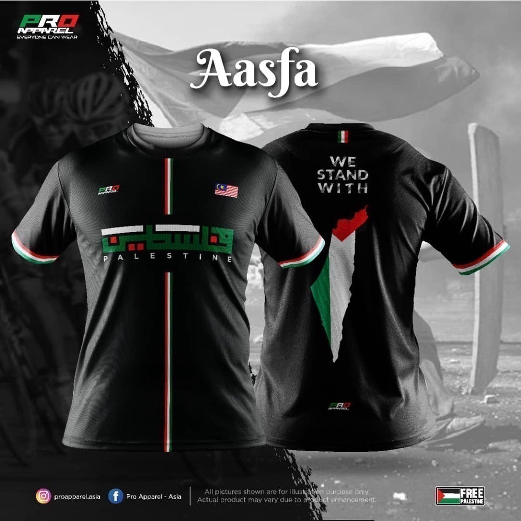 fashion [CLEARANCE] 2024 Tshirt PALESTIN AASFA SHORT by Pro Apparel