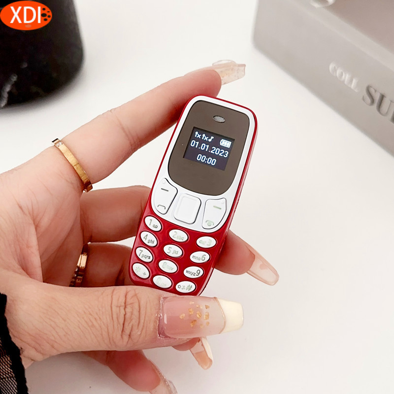 2024 Multilingual BM10 Dual SIM Mini Phone Bluetooth Big horn Dial Button Phone 8 Colors+free phone case