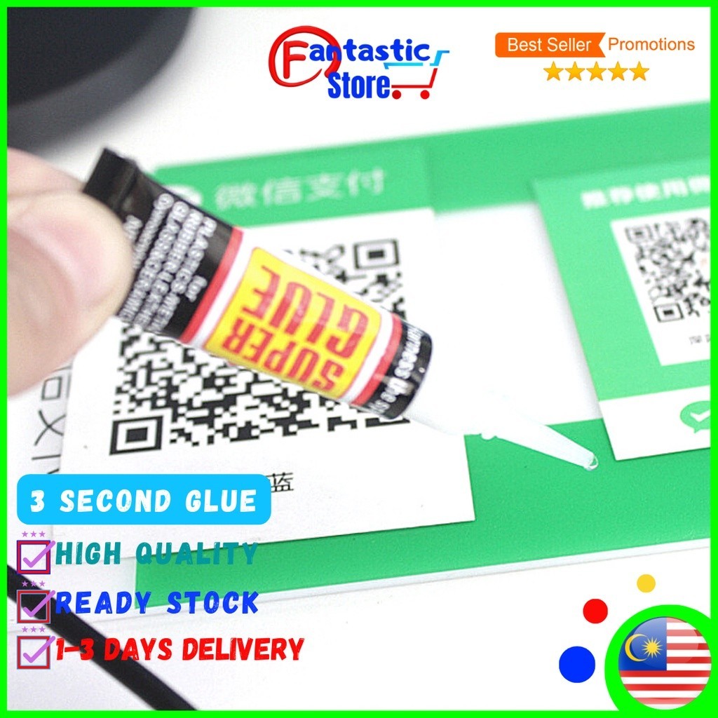 3 second glue gam 3 second Elephant Super Glue Super Strong Glue Adhesive Shoes Glue Gam Gajah