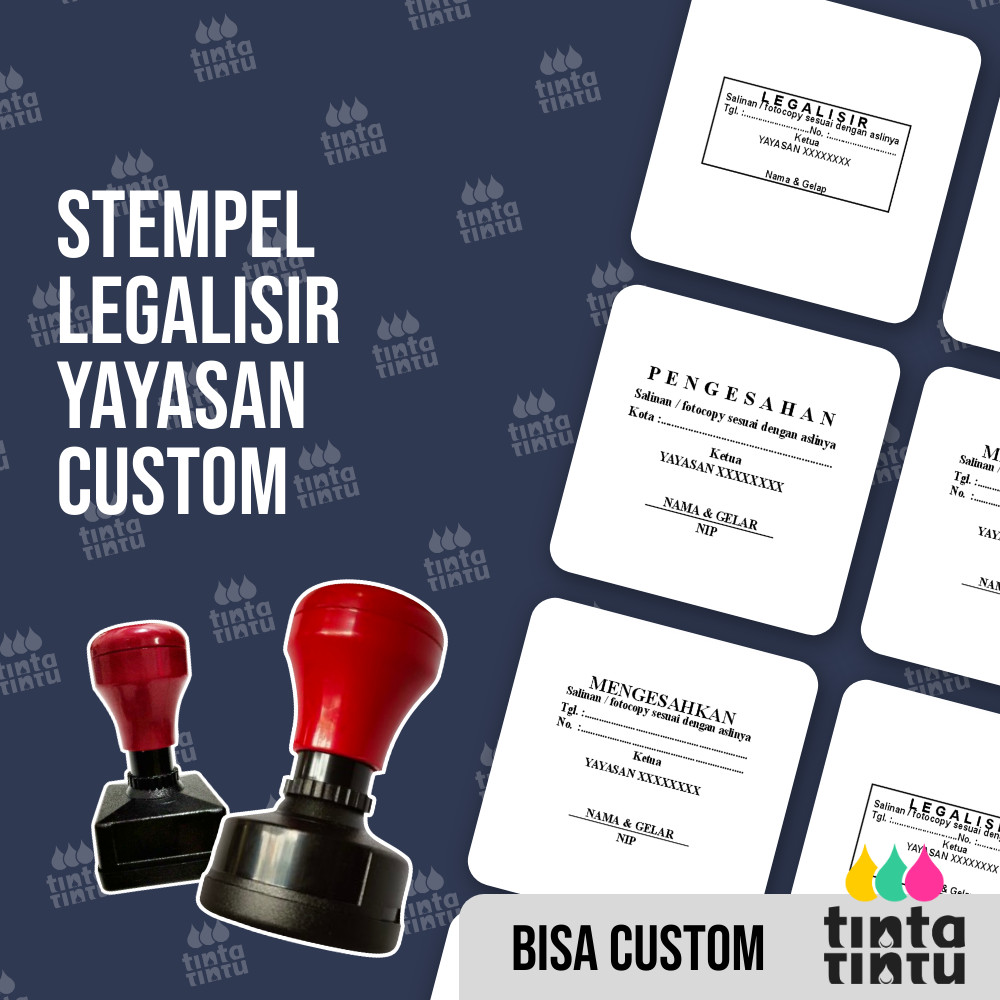 Custom Foundation Legal Stamp