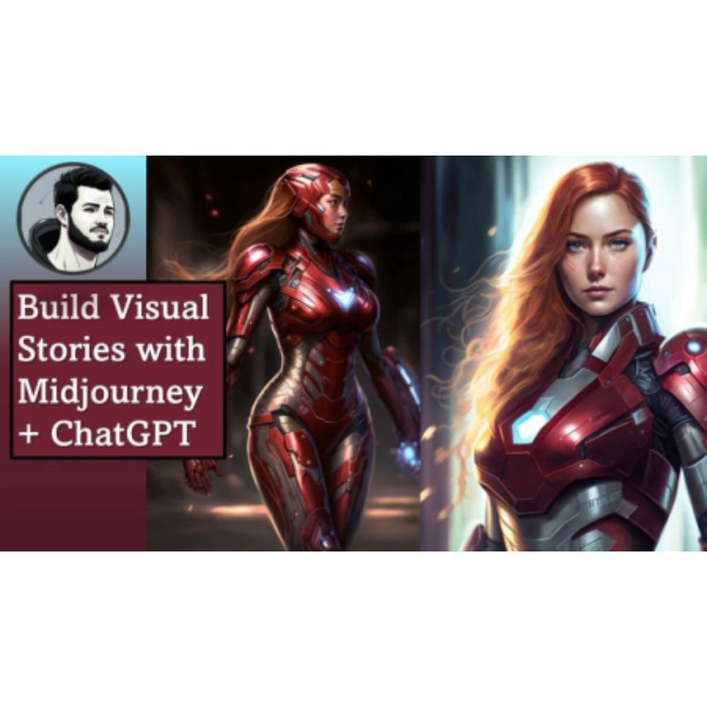 [Video Course] Use AI to Build Visual Stories with Midjourney + ChatGPT by Micah J., Skillshare