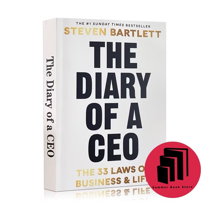 The Diary of a CEO: The 33 Laws of Business and Life by Steven Bartlett - Business - Self Help - Leadership - Nonfiction