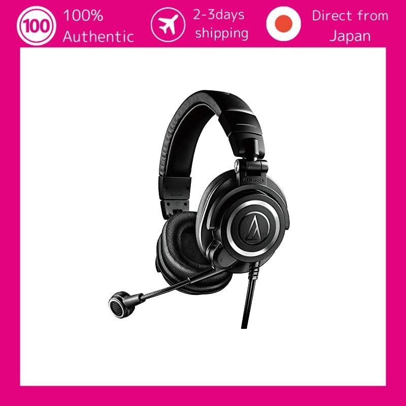 Audio-Technica ATH-M50xSTS Headset Wired XLR Condenser Mic Headphone section: 3.5mmTRS connection Microphone section: XLR connection Streamer Content creator Game commentary Distribution Podcast [domestic regular product] Black