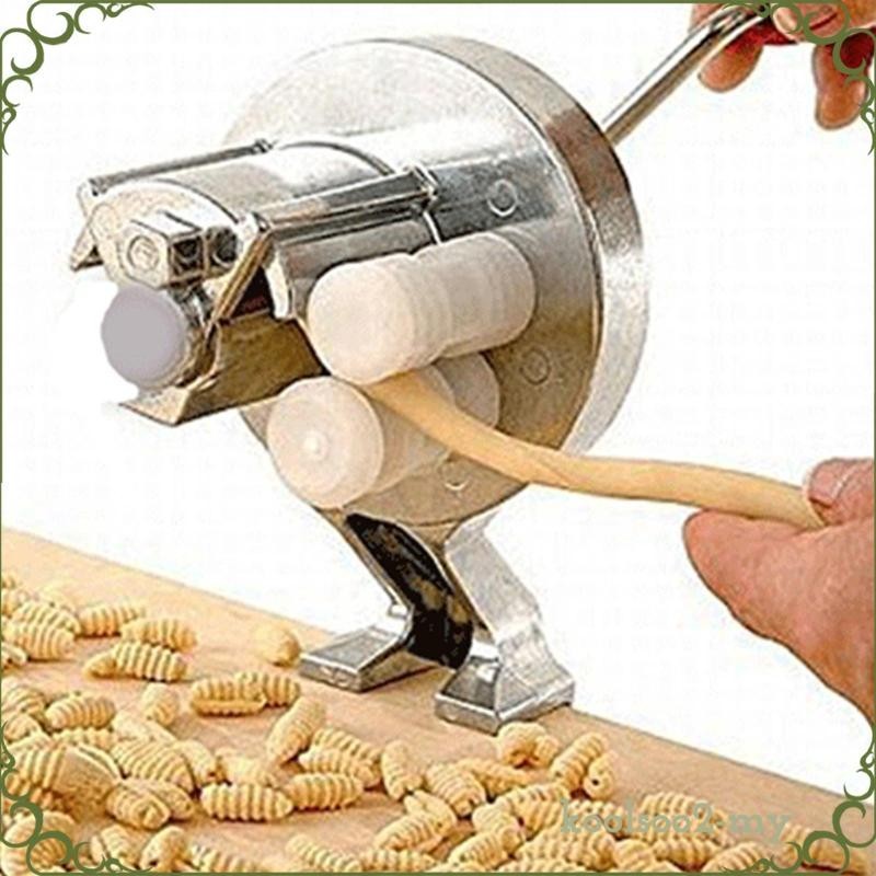 [KoolsooaeMY] Manual Pasta Maker Machine Aluminum Alloy DIY Fitments Kitchen Tools Mini for