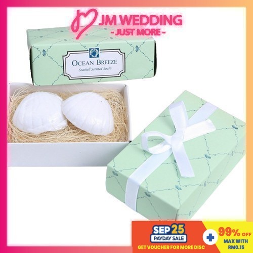 Sea Shell Soap Sabun Wangi Comel Beach-Wedding Favor Event Gift/Cenderahati/Souvenir/Doorgift Murah