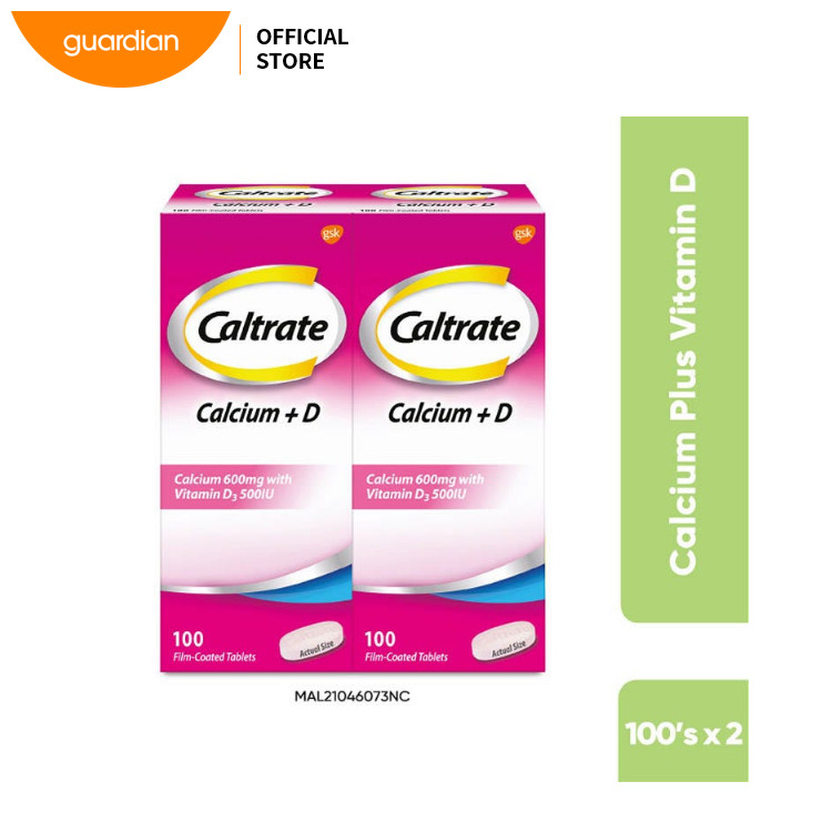 Caltrate 600 + Vitamin D (100s x2)