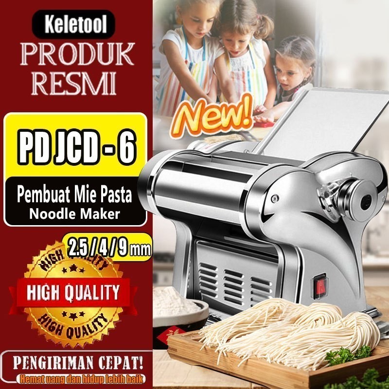 Gilingan Mie Listrik Electric Press Kue Bawang Noodle Machine Mesin Pengaduk Mie Dan Pembuat Noodle Pangsit Maker 压面机