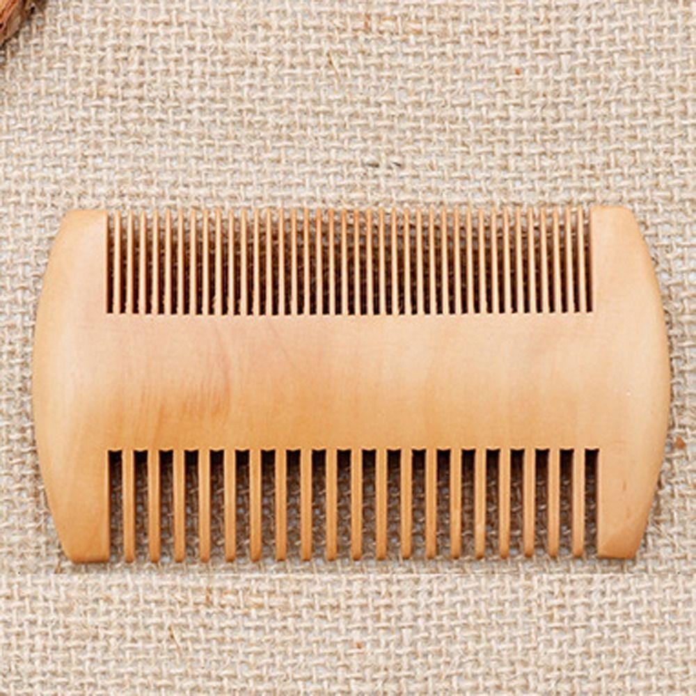 Have Versatile CURTES durable 2/3pcs Men Mustache Comb Kit Boar Bristle Wood Beard Brush Set Eco Friendly Professiona... - Image 3