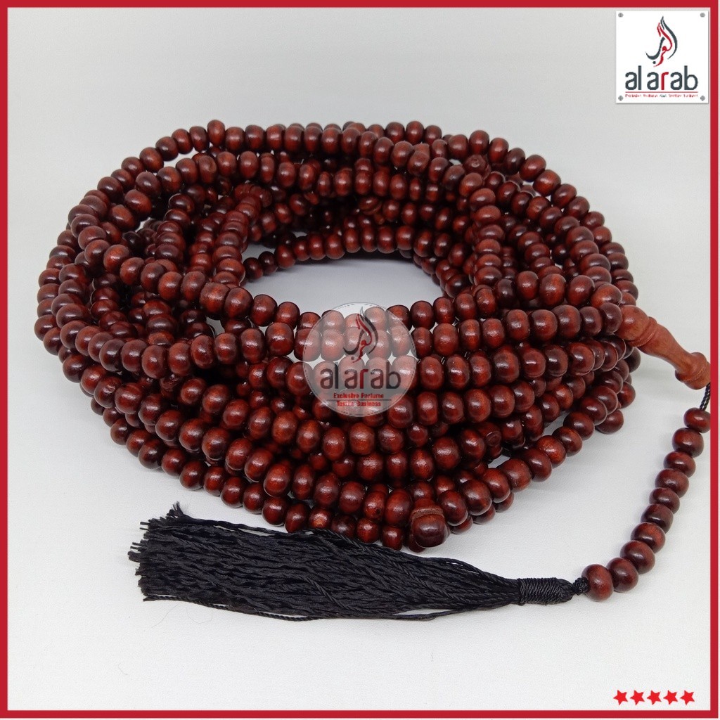 KAYU Tasbih 1000 Grains Of Original Dannisun Wood tasbih [Ready Stock]