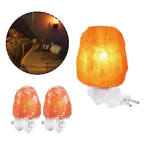 Natural Himalayan Hand Carved Salt Wall Lamp Christmas Gifts Night Light Indoor Atmosphere Corridor Decorative Landscape Lamp