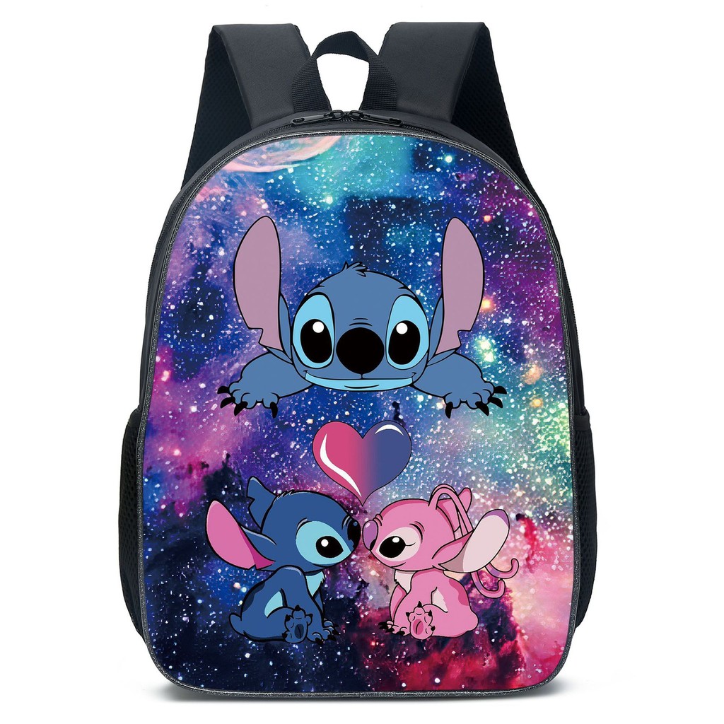 Nl Factory Direct Supply Amazon Hot Sale stitch stitch Backpack Primary Middle School Students Reduce Burden Wear-Resistant Anime