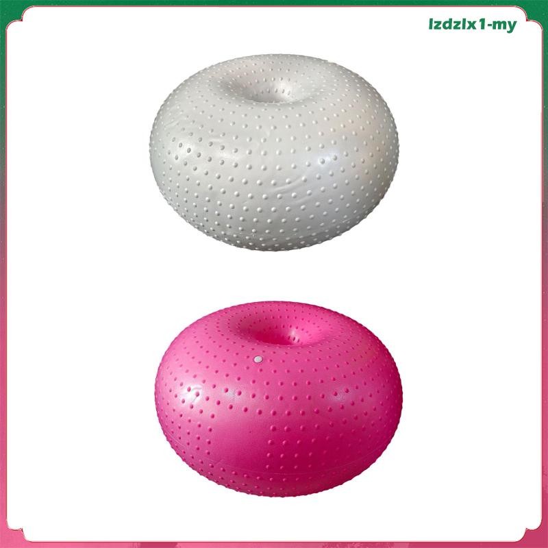 [LzdzlxaaMY] Exercise Ball Flexible Seating Donut Ball for Yoga Core Training Gymnastic