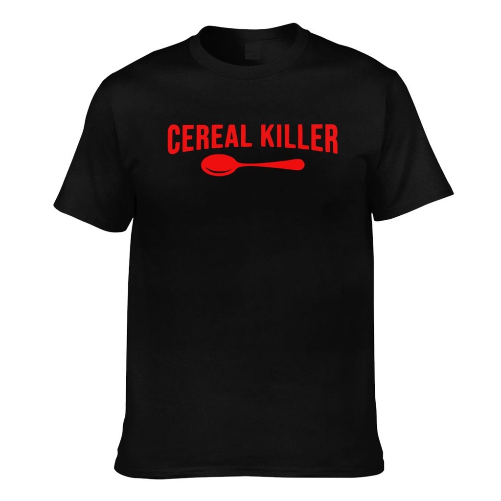 Pure Cotton Good Quality Cereal Killer Men'S Casual T-Shirt