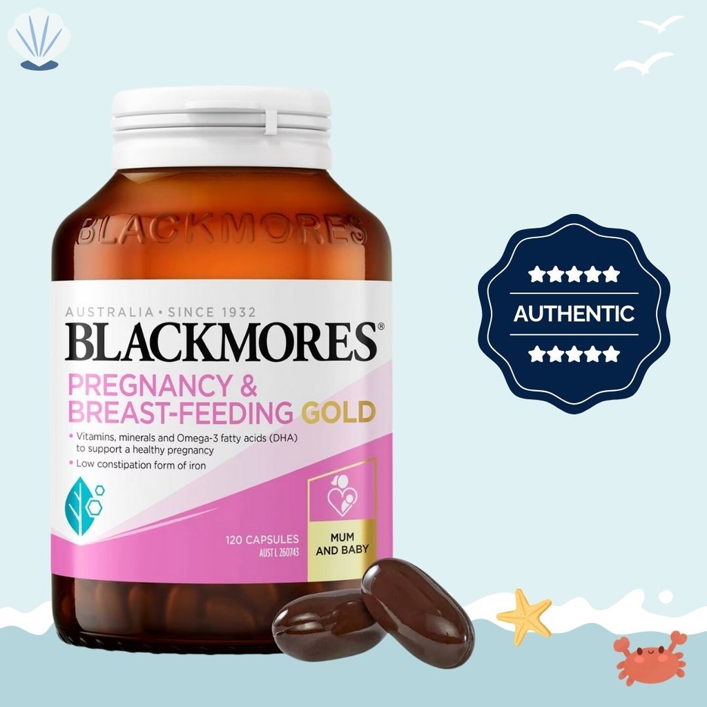 Blackmores Pregnancy and Breastfeeding Gold 120 Capsules