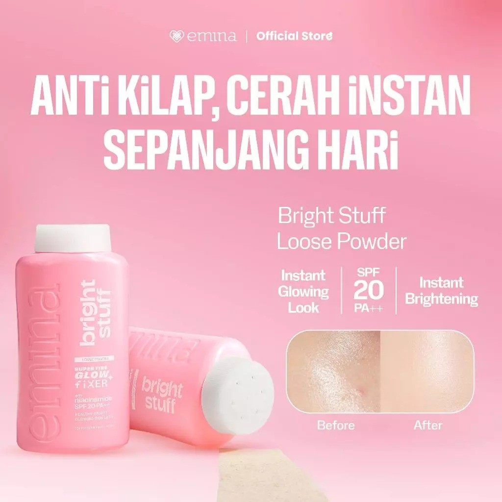 Emina bright stuff loose powder
