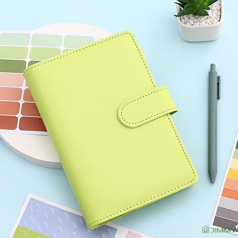 Portable Macaron Notebook Budget Binder Budget Planner PVC & Paper Stay On Top Of Your Finances Efficient Money Management Perfect Gift Notebook Binder Macaron