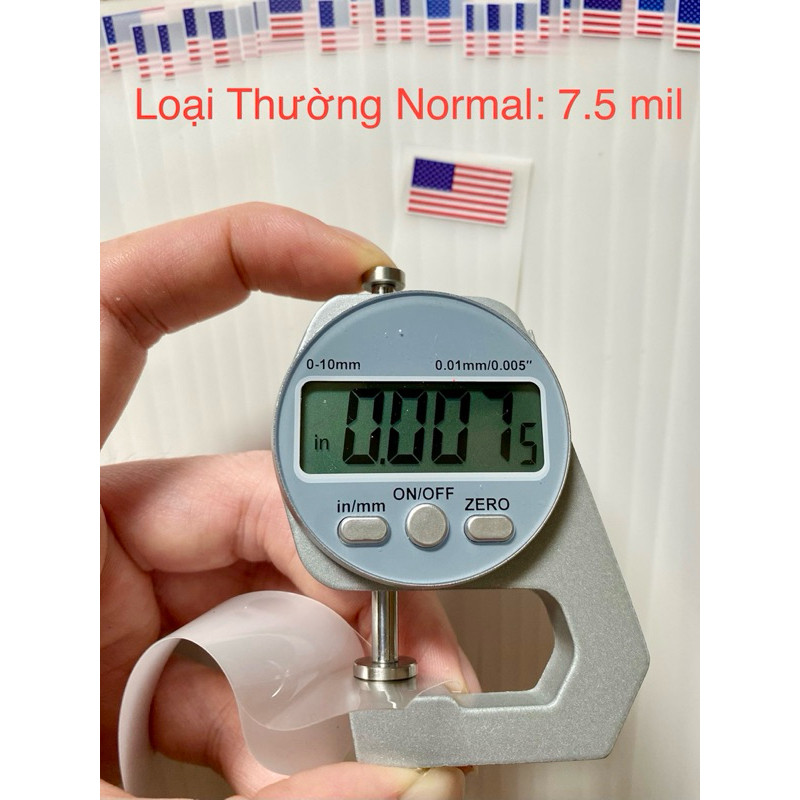 Quality Must Combo 3/5/10 Pickleball PPF ProMax 10Mil Racket Edge Stickers – Full 74cm American Flag Versatile Have - Image 2