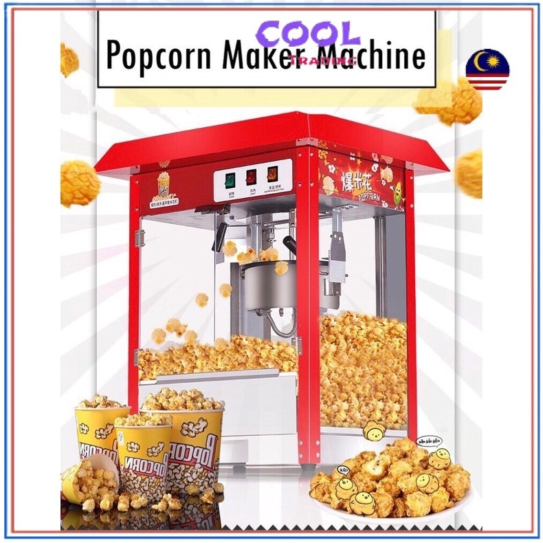 PPP Popcorn Machine Movies Snack Popcorn Full Automatic Small Household Popcorn Maker Machine Mini Popcorn 3228