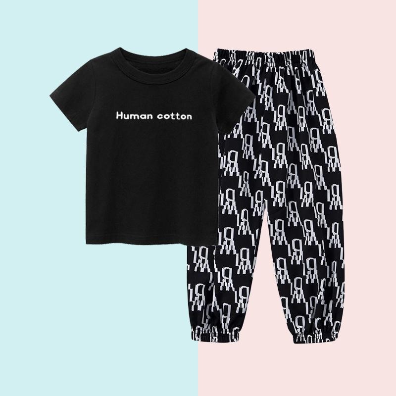 COD Children's Fashion Outdoor Leisure Set (T-shirt+pants)