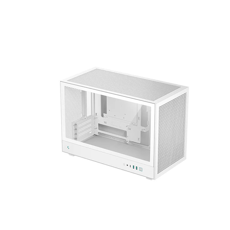 DEEPCOOL CH260 M-ATX DESKTOP PC CASE / CASING WITH HIGH AIRFLOW / TEMPERED GLASS SIDE PANEL - MATX -