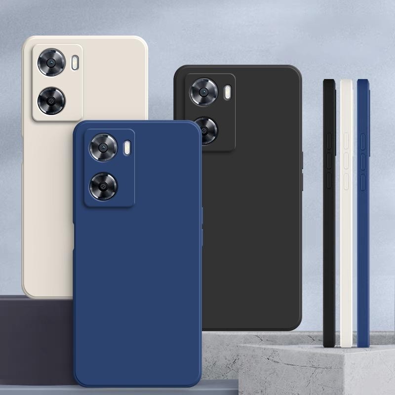 Custodia ROVLAK Per OPPO A57 4G 2022 – Cover Ultra Sottile Trasparente In TPU Morbido, Anti Impronte, Anti Ingiallimento, Antiurto