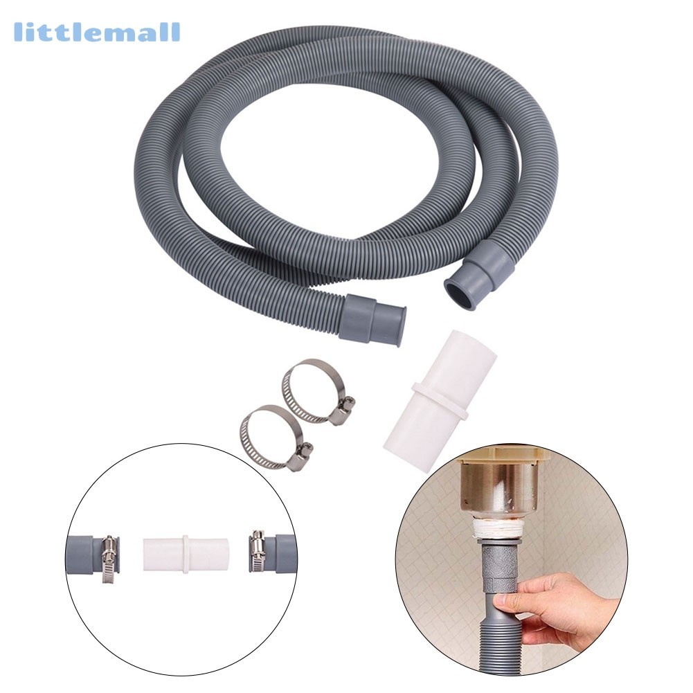 [LLMA]Washing Machine Dishwasher Drain Waste Hose Extension Pipe Kit