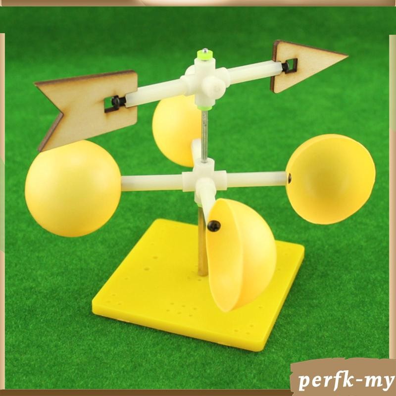 [PerfkMY] Weather Vane Kit DIY Wooden Building Kit Wind Vane Model Weather Tools Wind Vane Educational Toy for Kids Developmental Skills