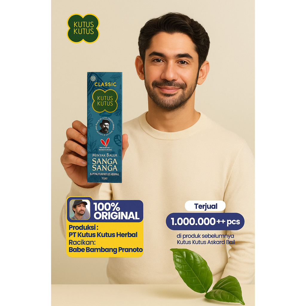 Minyak Kutus Kutus Bali Asli original Dari Melaka