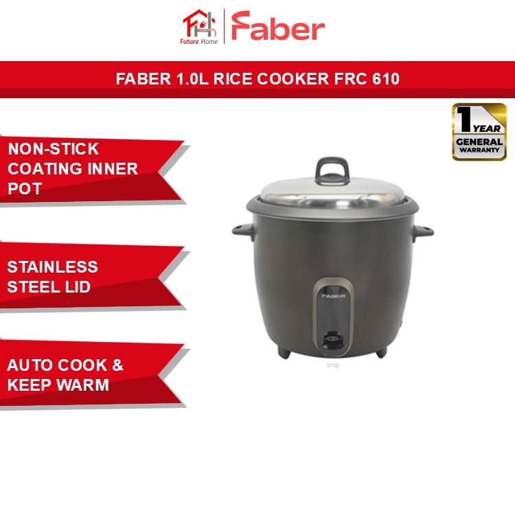 Faber 1.0L Rice Cooker FRC 610