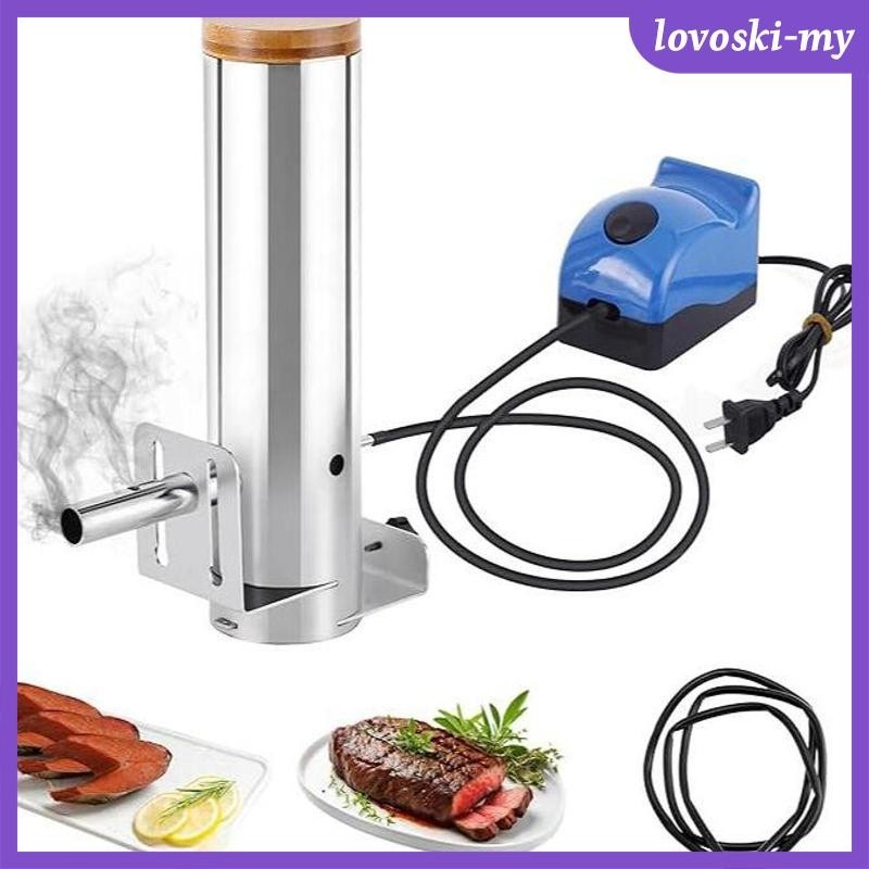 [LovoskiMY] Smoke Generator US Adapter Electric BBQ Smoke for Food Cooking Veggies Pizza