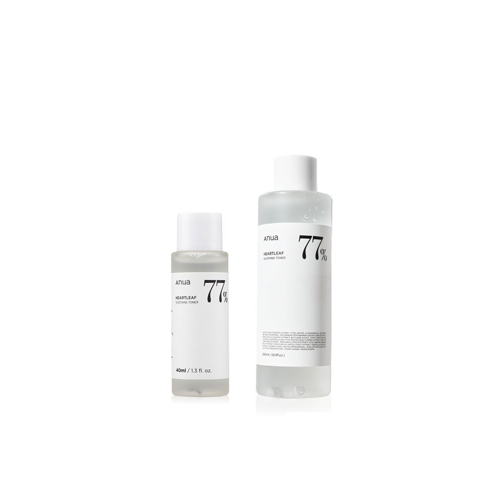 ANUA Heartleaf 77% Soothing Toner (40ml / 250ml)