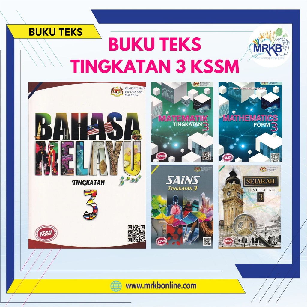 BUKU TEKS TINGKATAN 3 KSSM