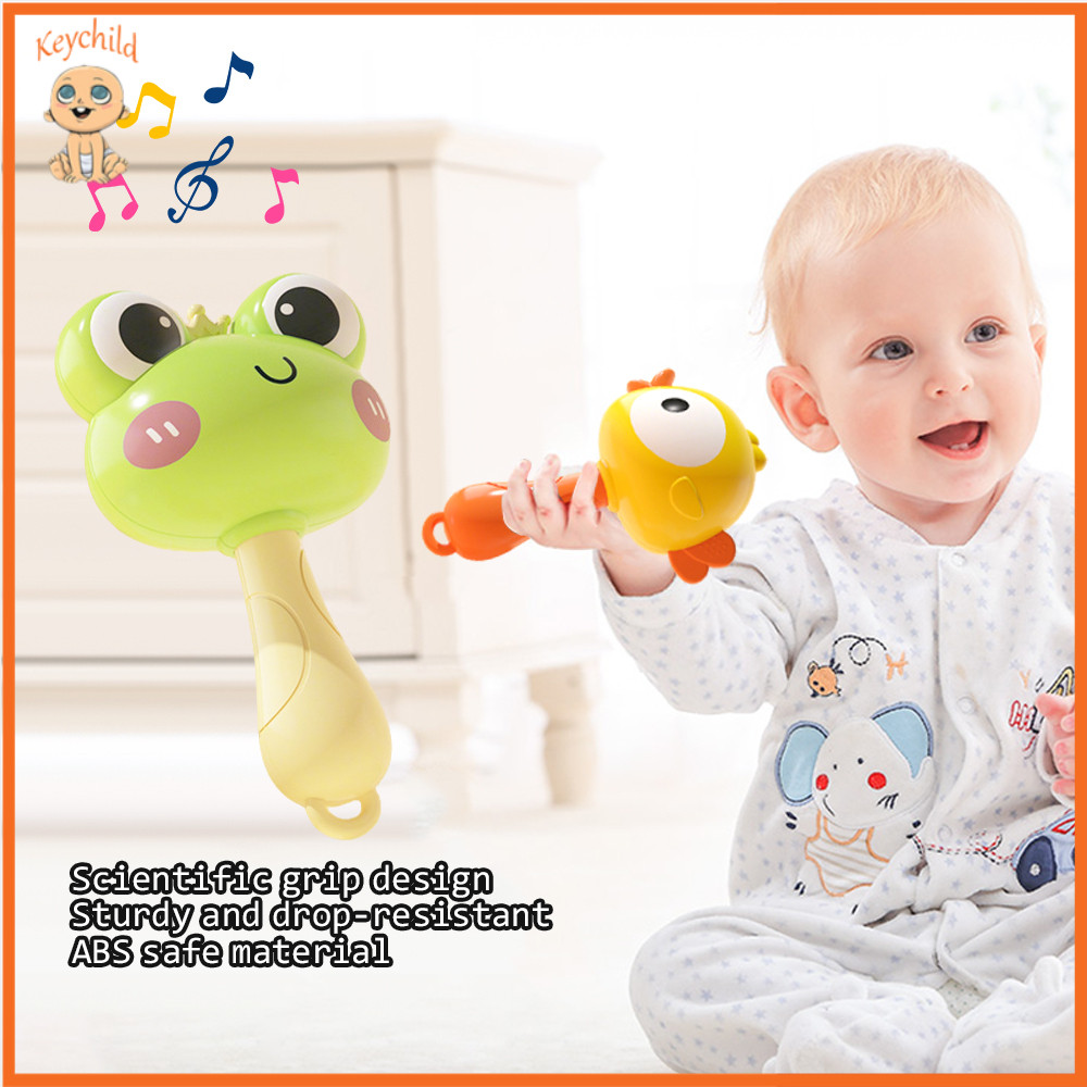 Keychild Baby Rattle Kids Toys Rattle Toys Musical Toy Maracas /Shaker/Musical Instrument Toys