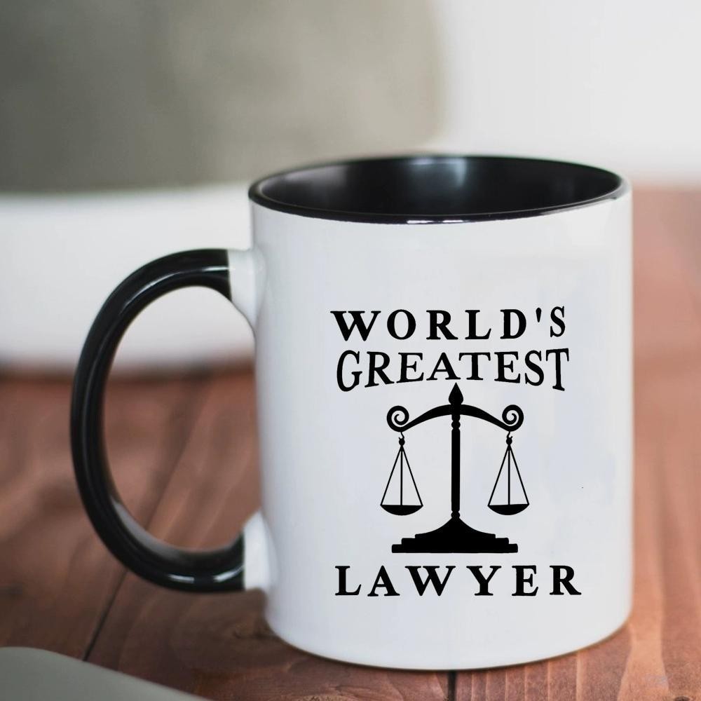 World's GREATEST LAWYER LAWYER Gift Large Capacity Ceramic Mug Firm Drinking Cup