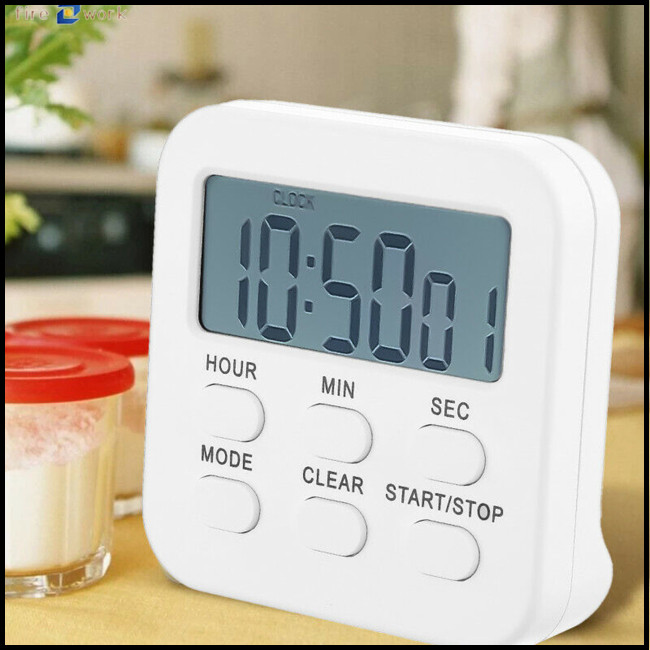 Exclusive Deal! Lcd Digital Kitchen Timer Count-down Up Magnetic Kitchen Gadgets With Loud Alarm For Cooking Baking Study