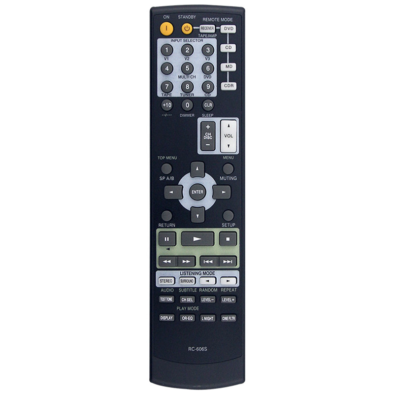 Compatible with Onkyo Audio RC-608M RC-605S RC-645S RC-646S RC-647M RC-650M RC-651M RC-668M RC-668M Remote Control RC-606S Spare Parts