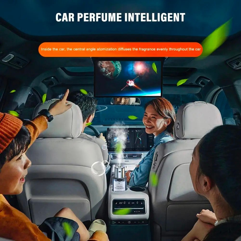 Premium Purpose Automatic Car Aroma Diffuser Aromatherapy Air Freshener Spray Large capacity 160ml Essential Oil Frag... - Image 4