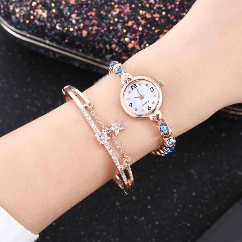 Fashion Simple Ladies Quartz Watch Bracelet Female New Style Trendy Unique All-Match Student Jewelry Female Popular Jewelry Watch Fashion Watch Fema