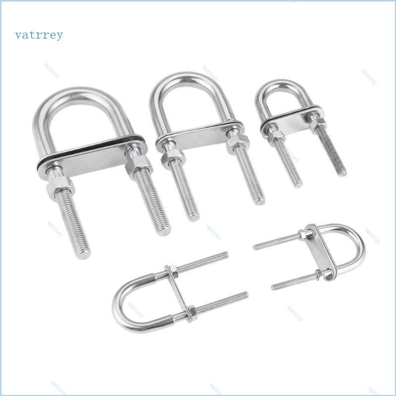 VA Stainless Steel Marine Rope Rigging Eye U-bolt Yacht Boat Hardware Shackle Short Cutting Equipment