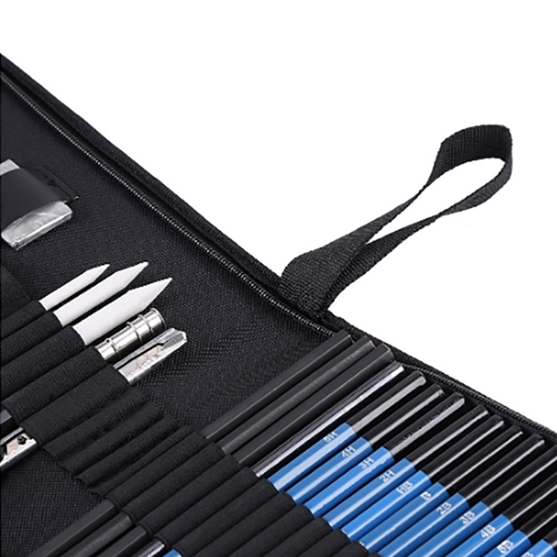 Essential Have 32pcs H&B Sketching Pencils Drawing Sketch Kit Set Charcoal Pencil Art Painting Artists Multi Must - Image 5
