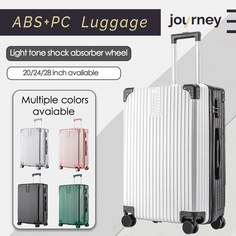 20/24/28 Inch Travel Luggage Suitcase Bag ABS+PC Universal Wheel  Double Lock Large Capacity Bag 行李箱 Bagasi koper 旅行箱