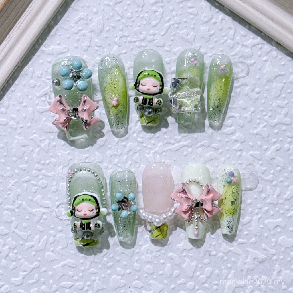 15Handmade and Hand-Painted Wear Armor Super Cute Blind Box Homeless Removable Phototherapy Can Be Used Repeatedly Fake Finger