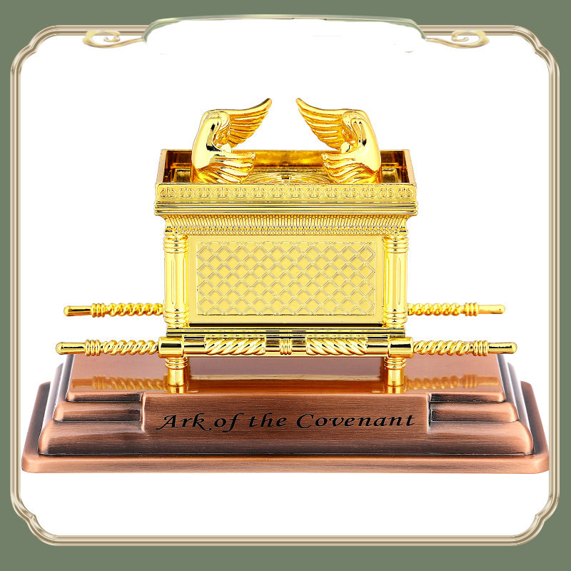 Plaque Ark of Israel Toys The Covenant Decor Model Church Ornament Accessories Religion Household Mythology Wreath Historic Replica Sculpture lyuandai