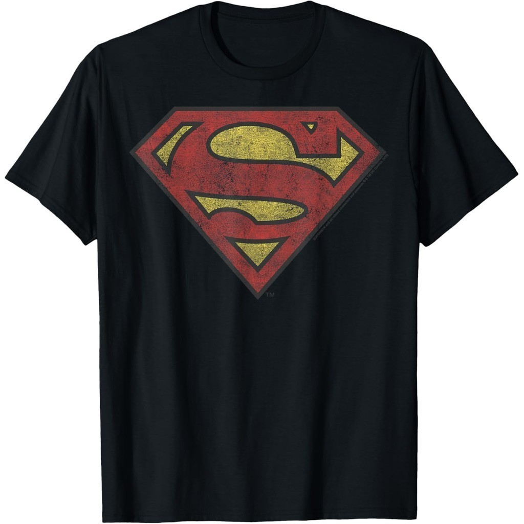 Adult T-Shirt DC Comics Superman Vintage Shield T-Shirt